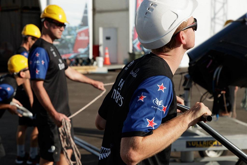 ETNZ at practice - 35th America's Cup © Anne Casey